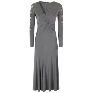 Ermanno Firenze Maxi Dress With Straight Neckline - NWT
